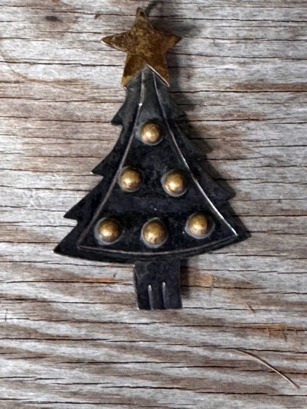 Silver World Mexico 925 Sterling Silver Christmas Tree Brooch Pendant 17.06g 63m